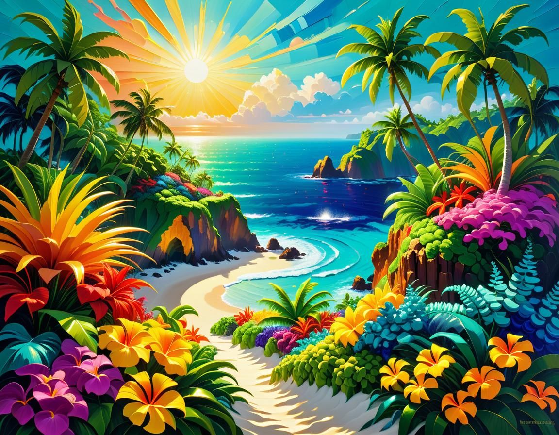 My island paradise  by @Mysterys Games