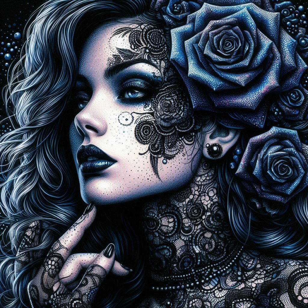 Blue roses