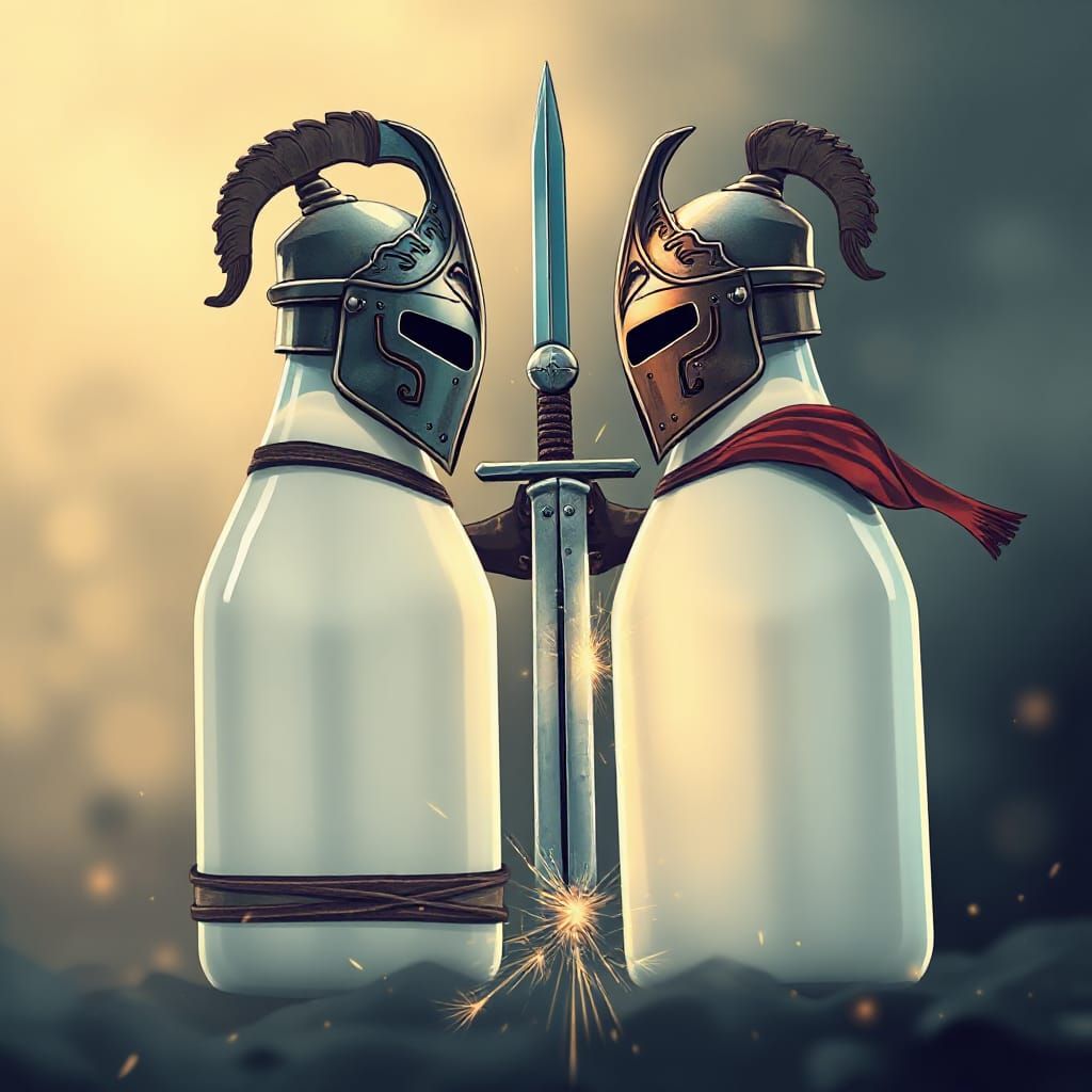 Battles of milk