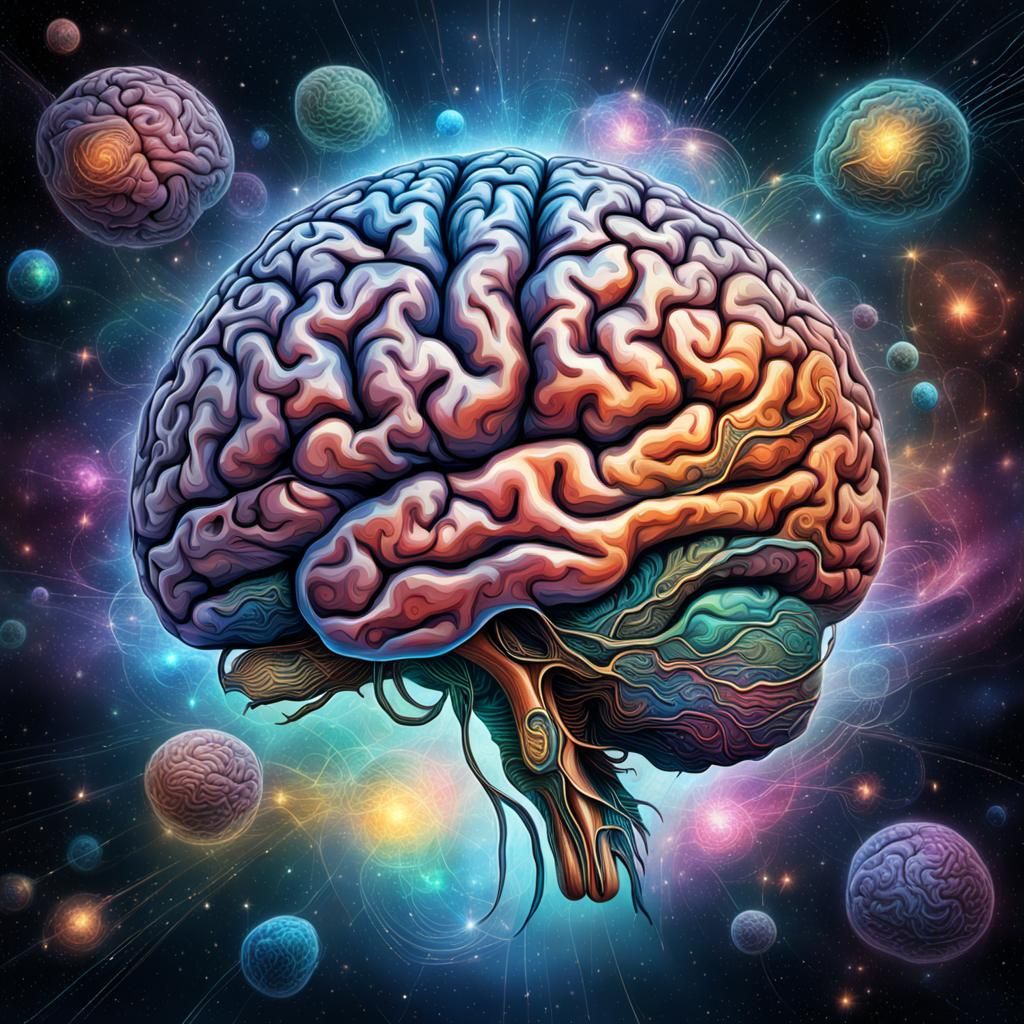 A Human Brain in the Space