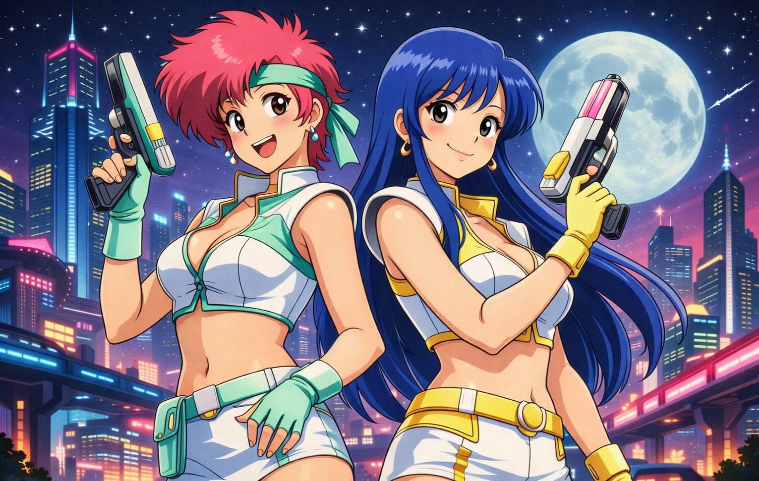 Kei and Yuri (Dirty Pair)