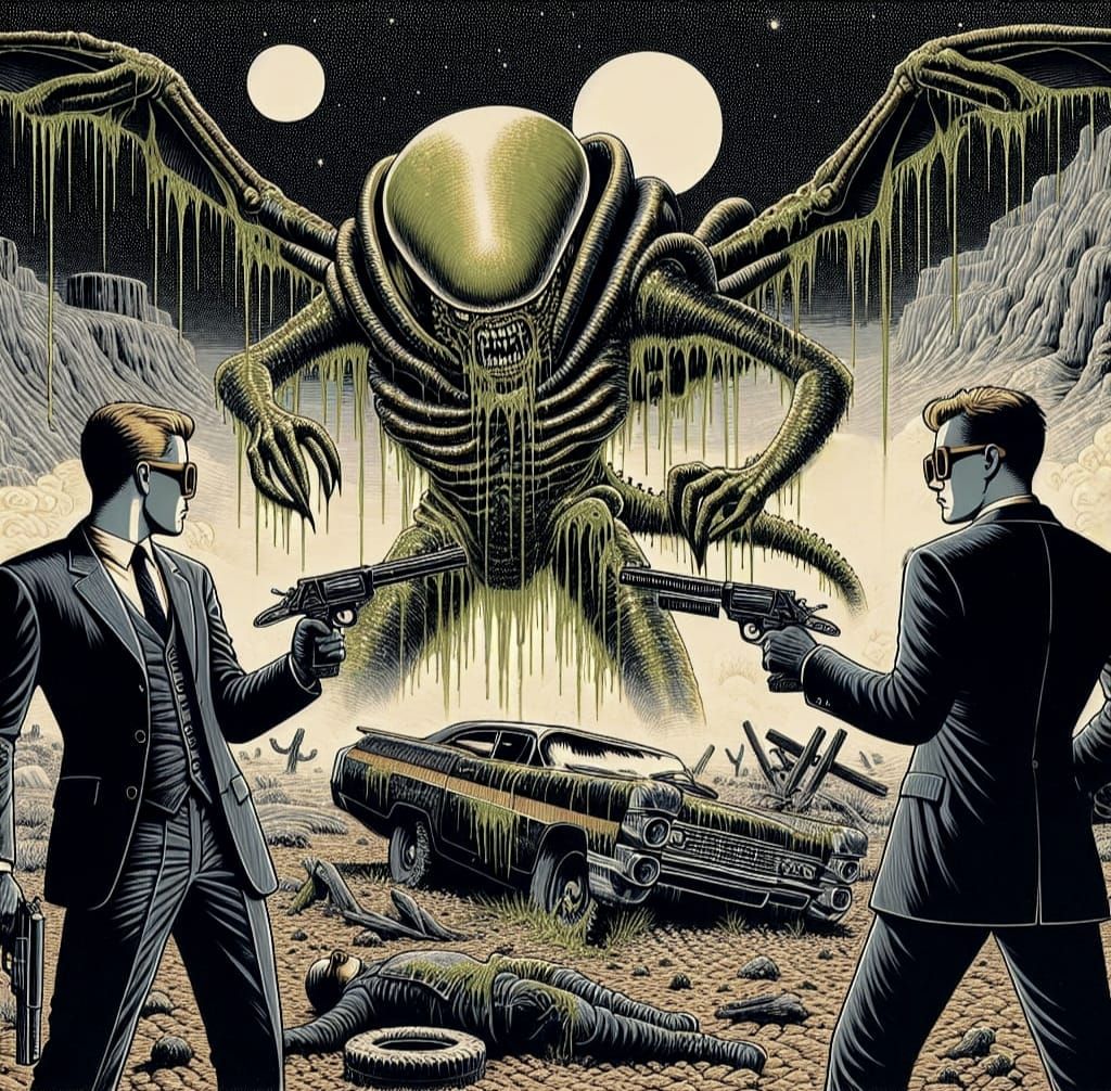 Men in Black VS Alien