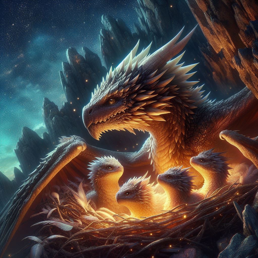 Dragon Mother and Her Brood