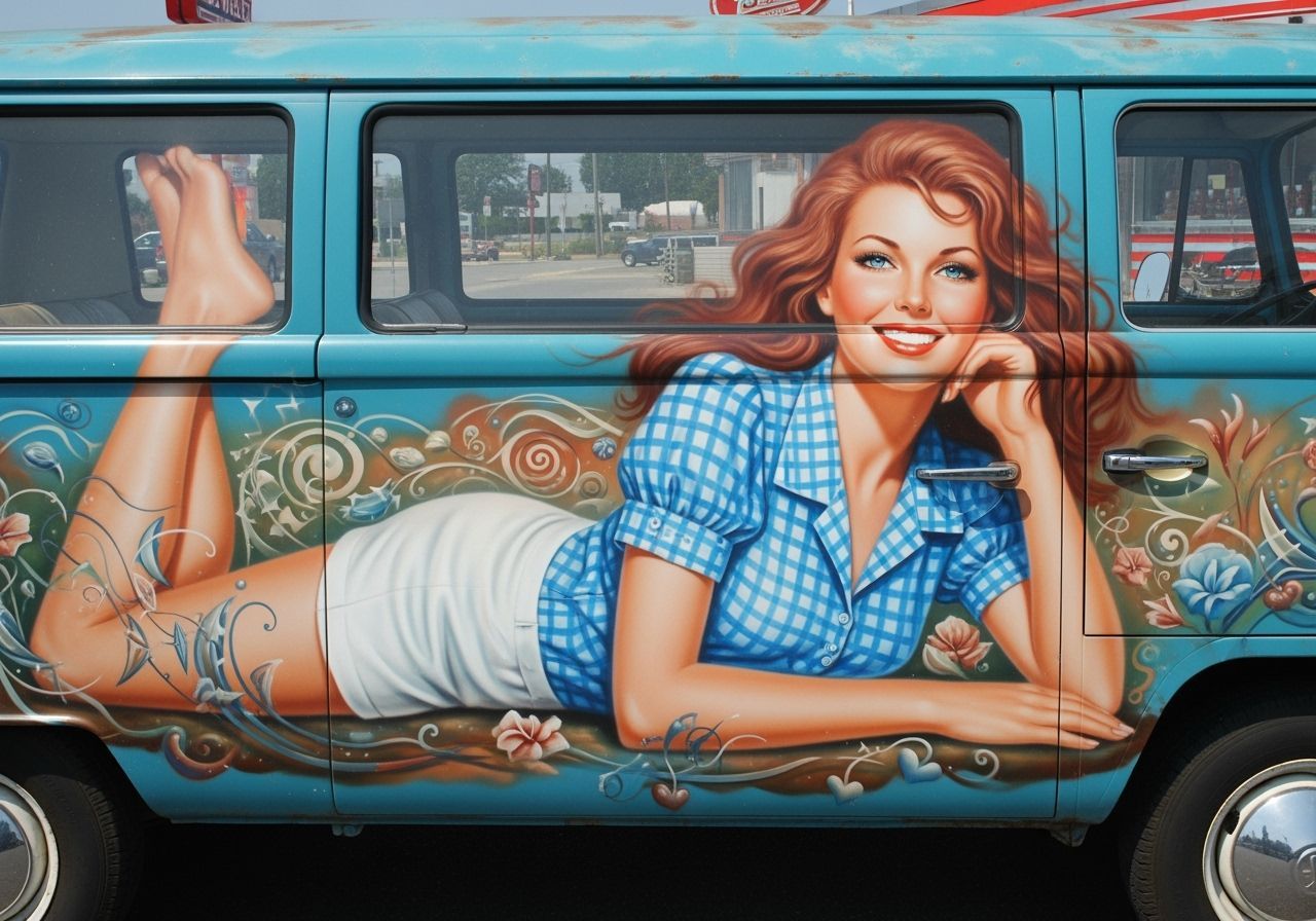 If the van is a'rockin' ...  by @Lynn Kopelke