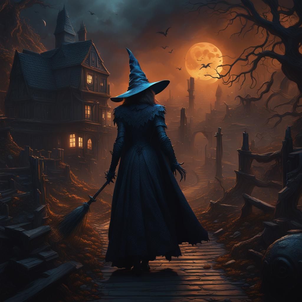 wicked witch awakens from dark sleep