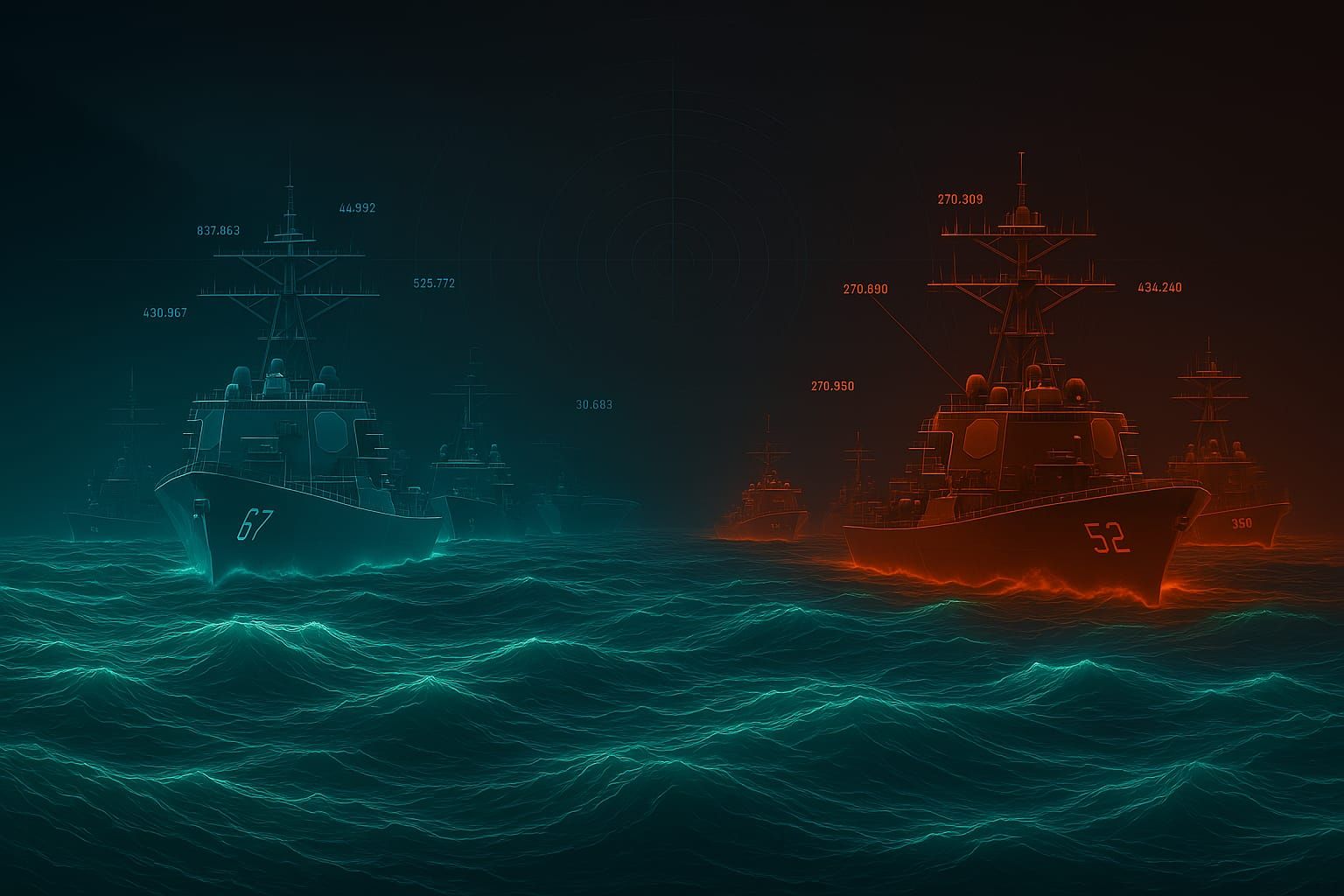 Opposing Battle Groups