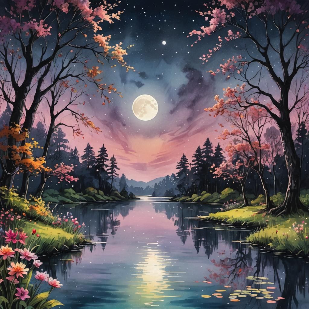 Early June night  by @Bregalad