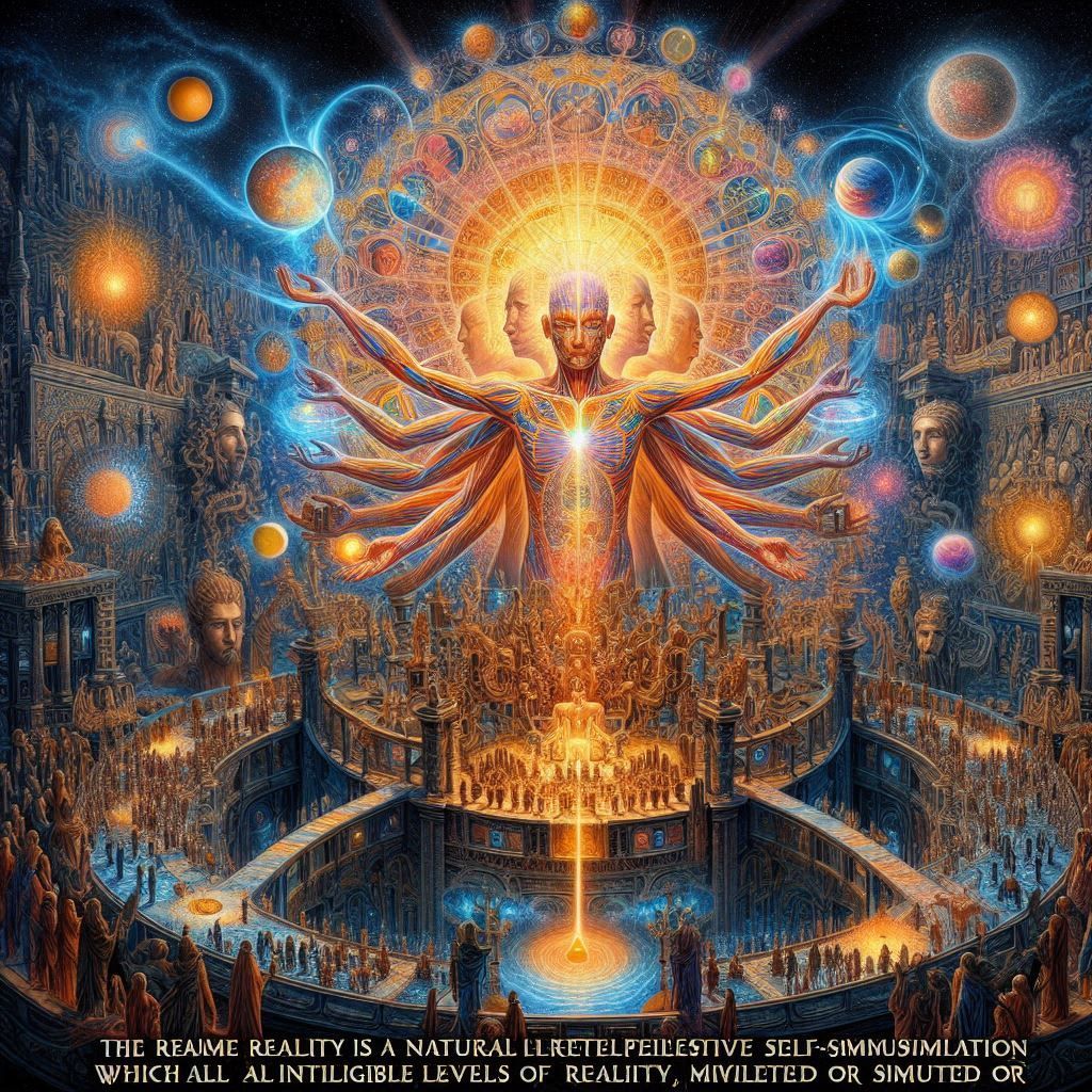The Reality Self-Simulation Principle  ultimate reality is i...