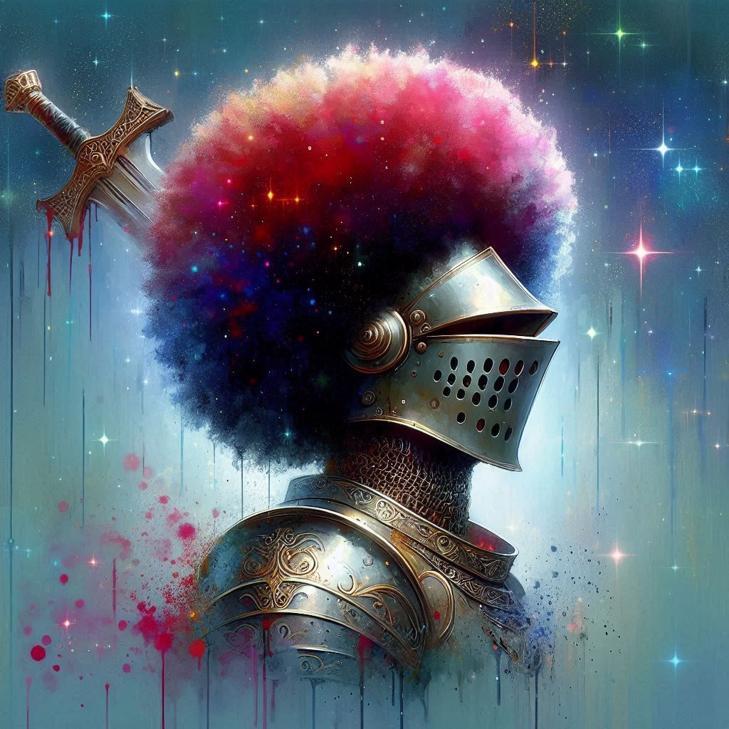 Afro knight