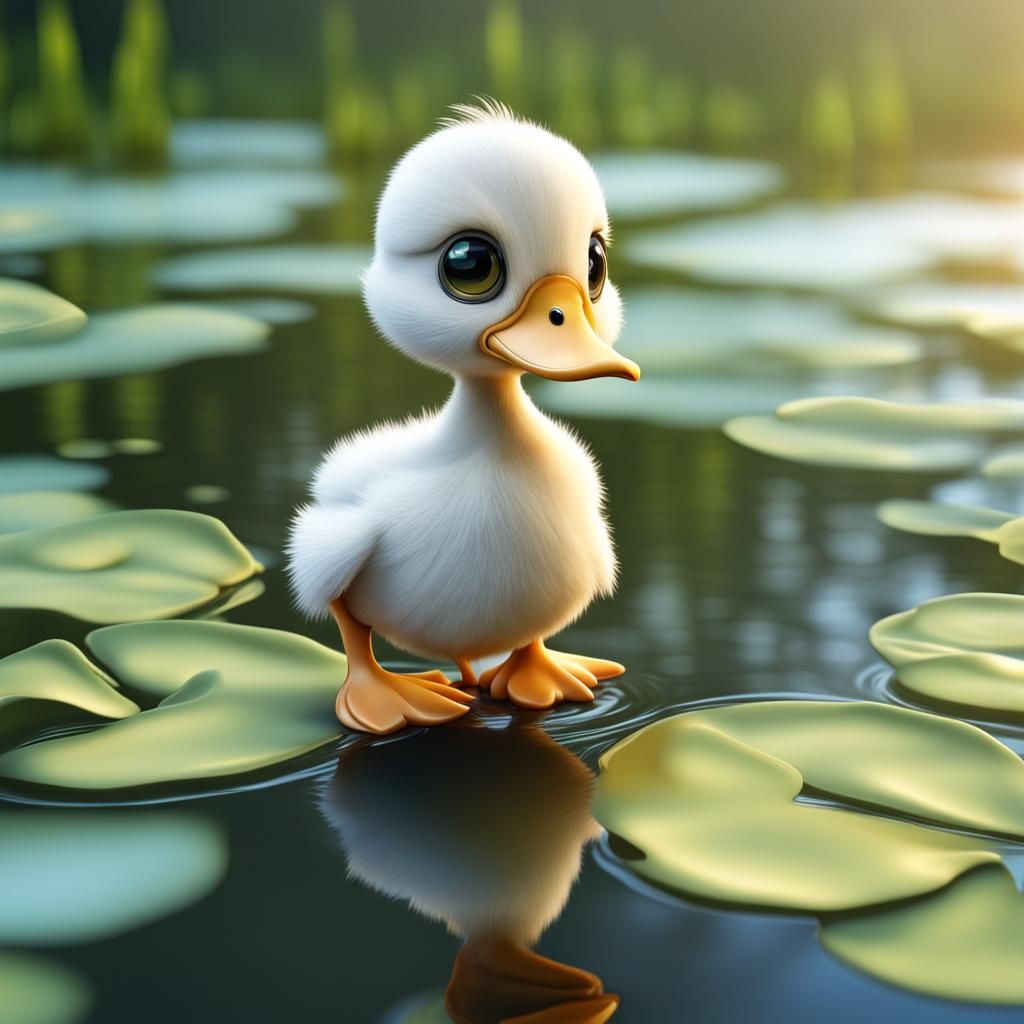 Cute Duckling  by @3moons