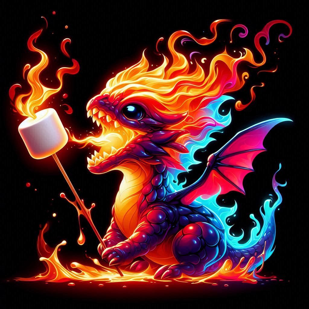 Fire Baby Dragon