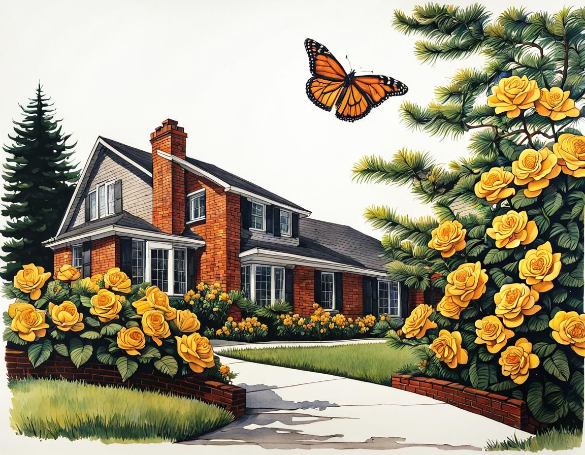 Suburban Butterfly