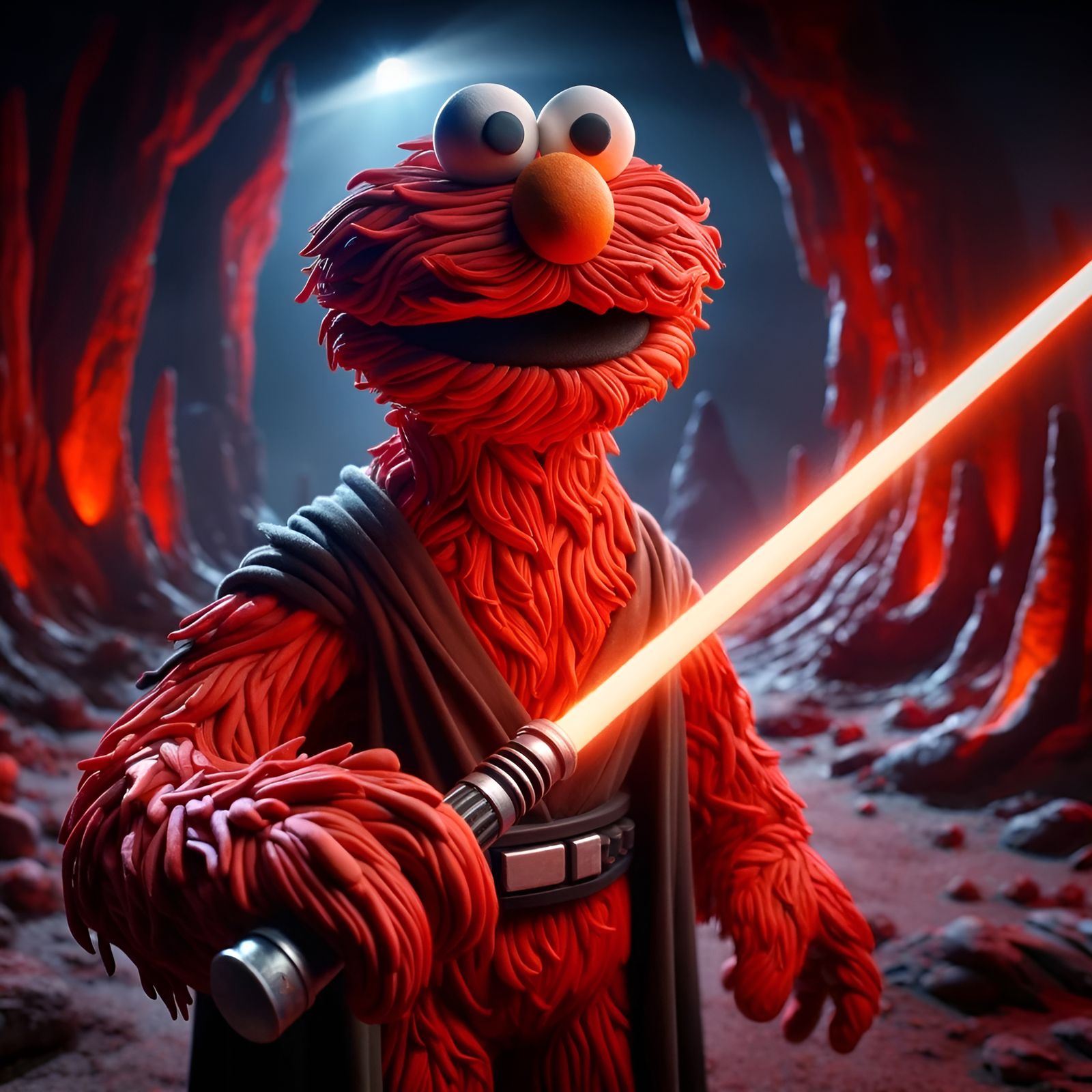 Elmo the Jedi