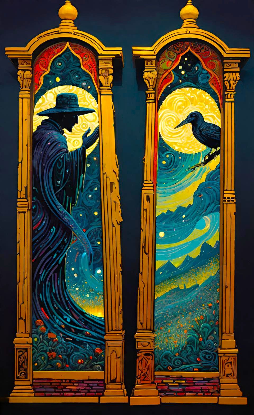 Maven, Haven, Mirror, Raven