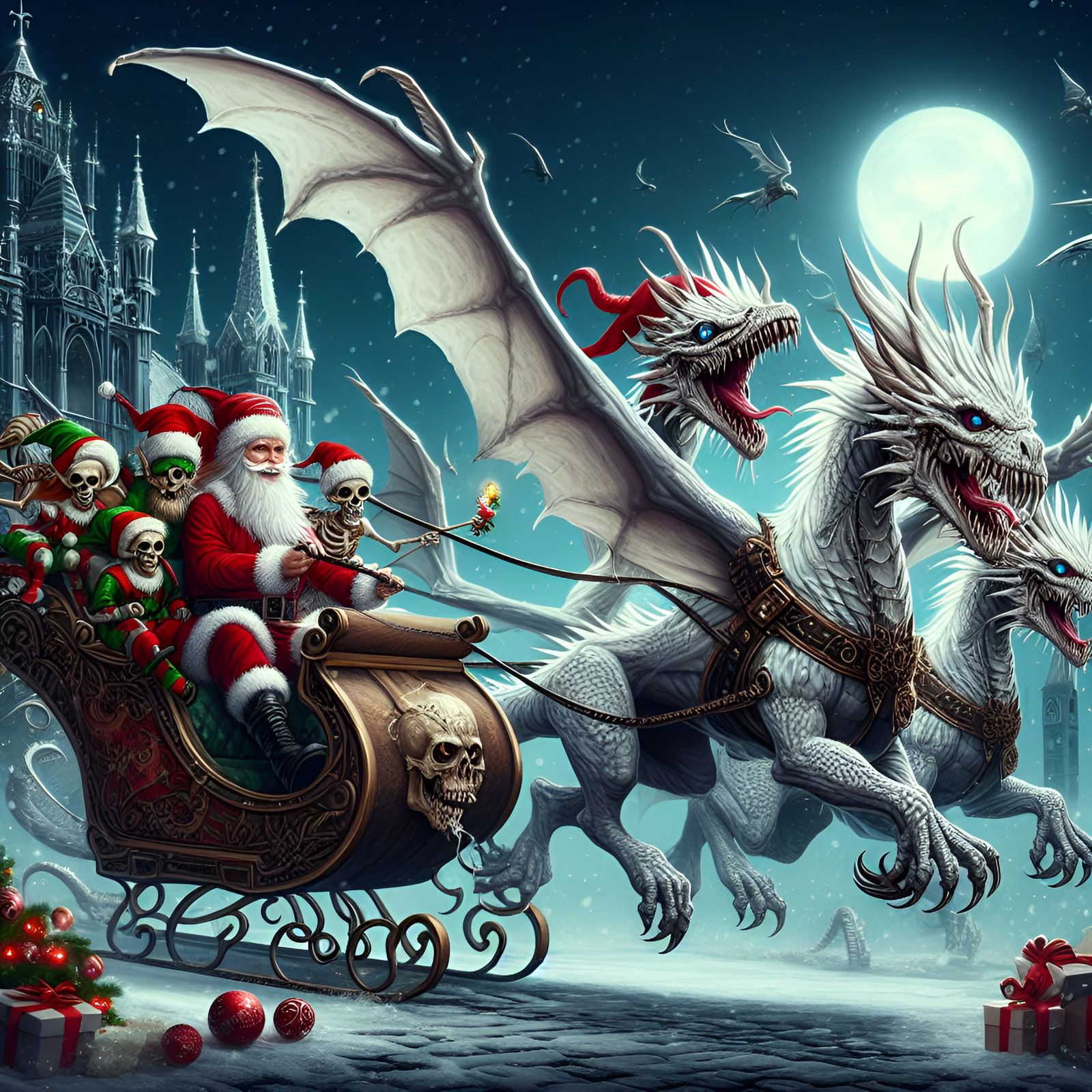 “Twas the unholy night before Christmas …”