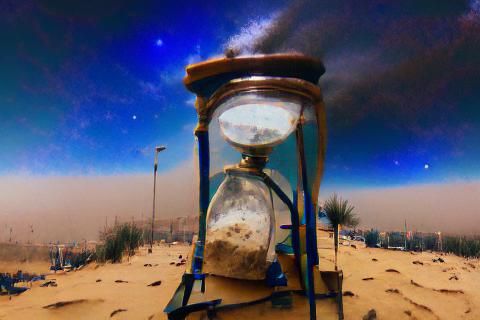 The sands of time..