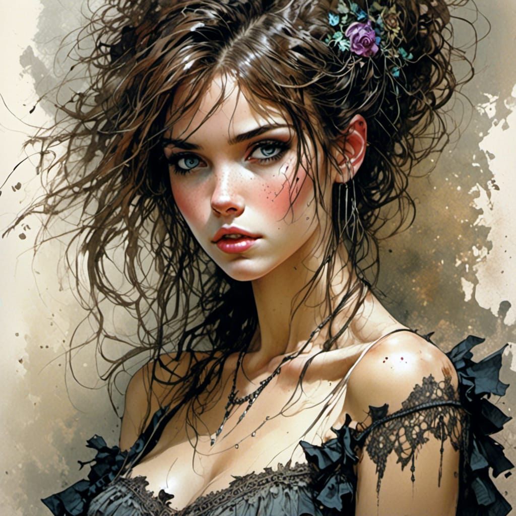 Serena Wild Child Portrait