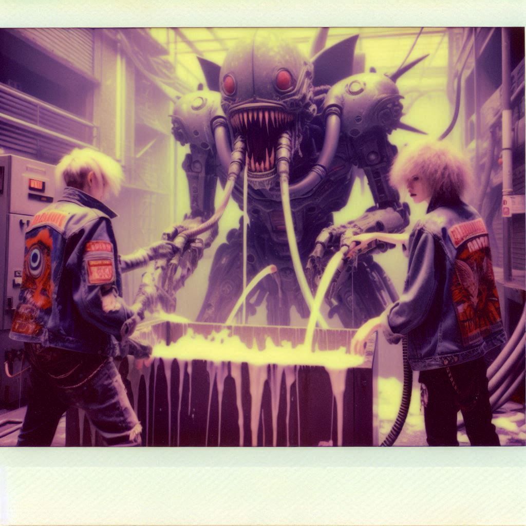 We work with monsters but it pays the bills.