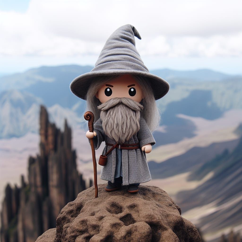 Chibi Gandalf the Grey
