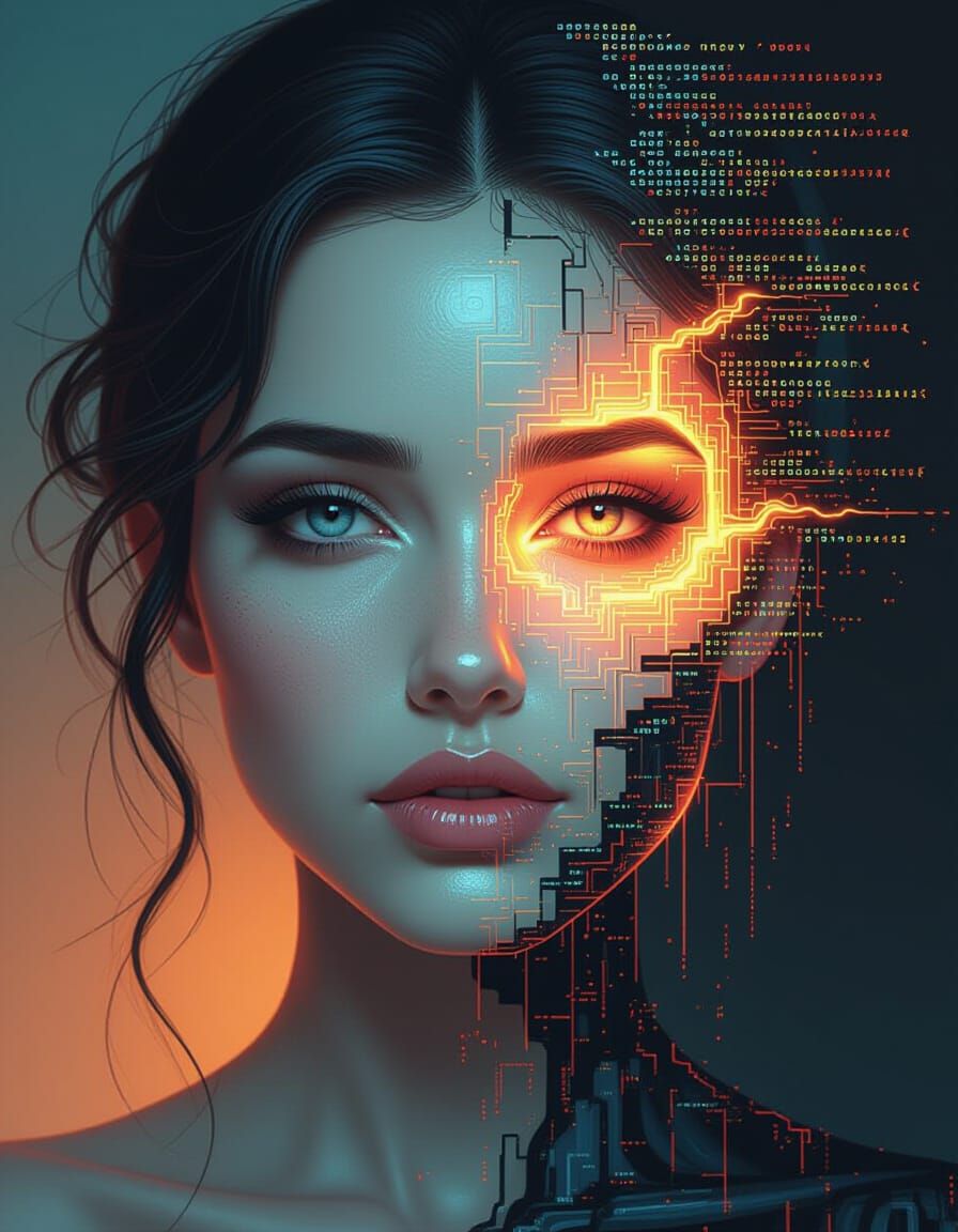 Syntax of the Soul  by @StriderAiArt