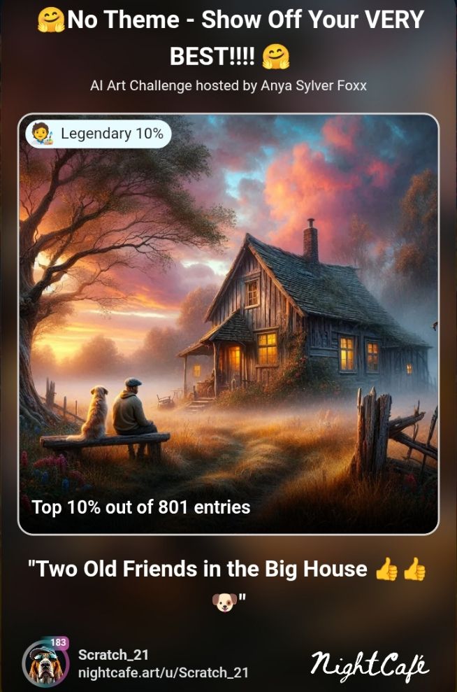 Two Old Friends in the Big House 👍😊