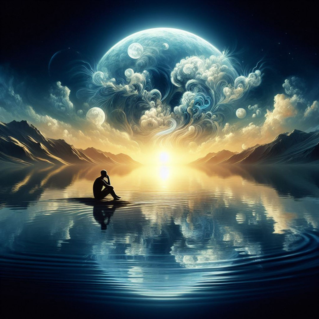 The mind as the surface of a lake