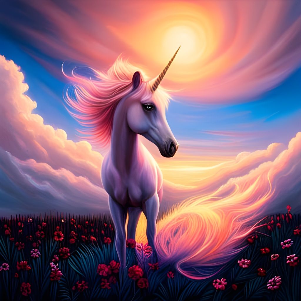 Unicorn Sunset (II)