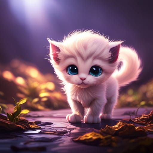 Cute kitten