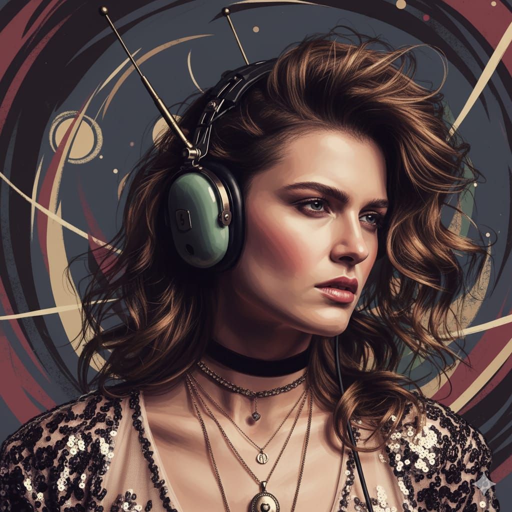 Retro Headphones with Attitude