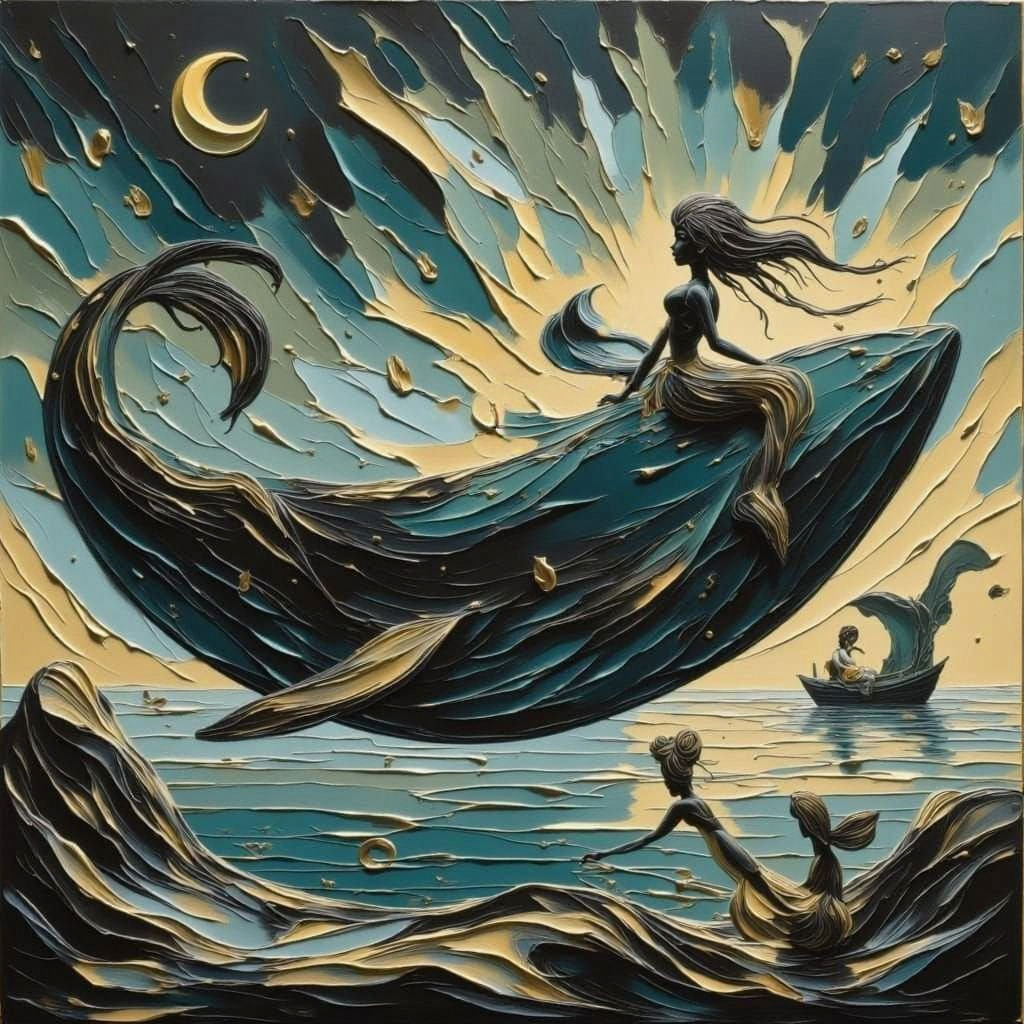 The Whale rider  by @IMO