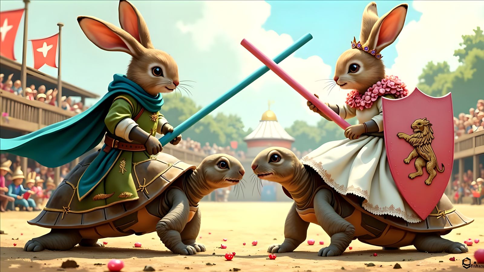 Date at the Bunny Renaissance Faire