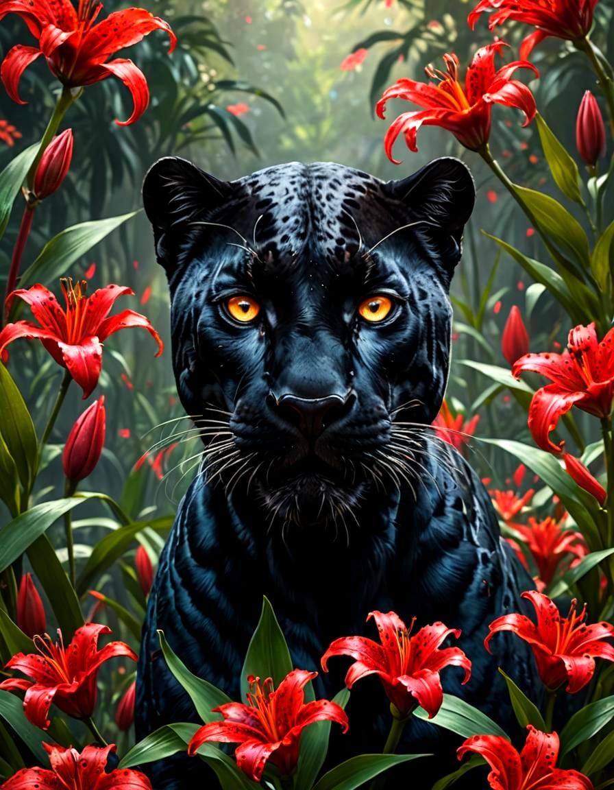 Lily Panther   by @Mr_Anime Manga