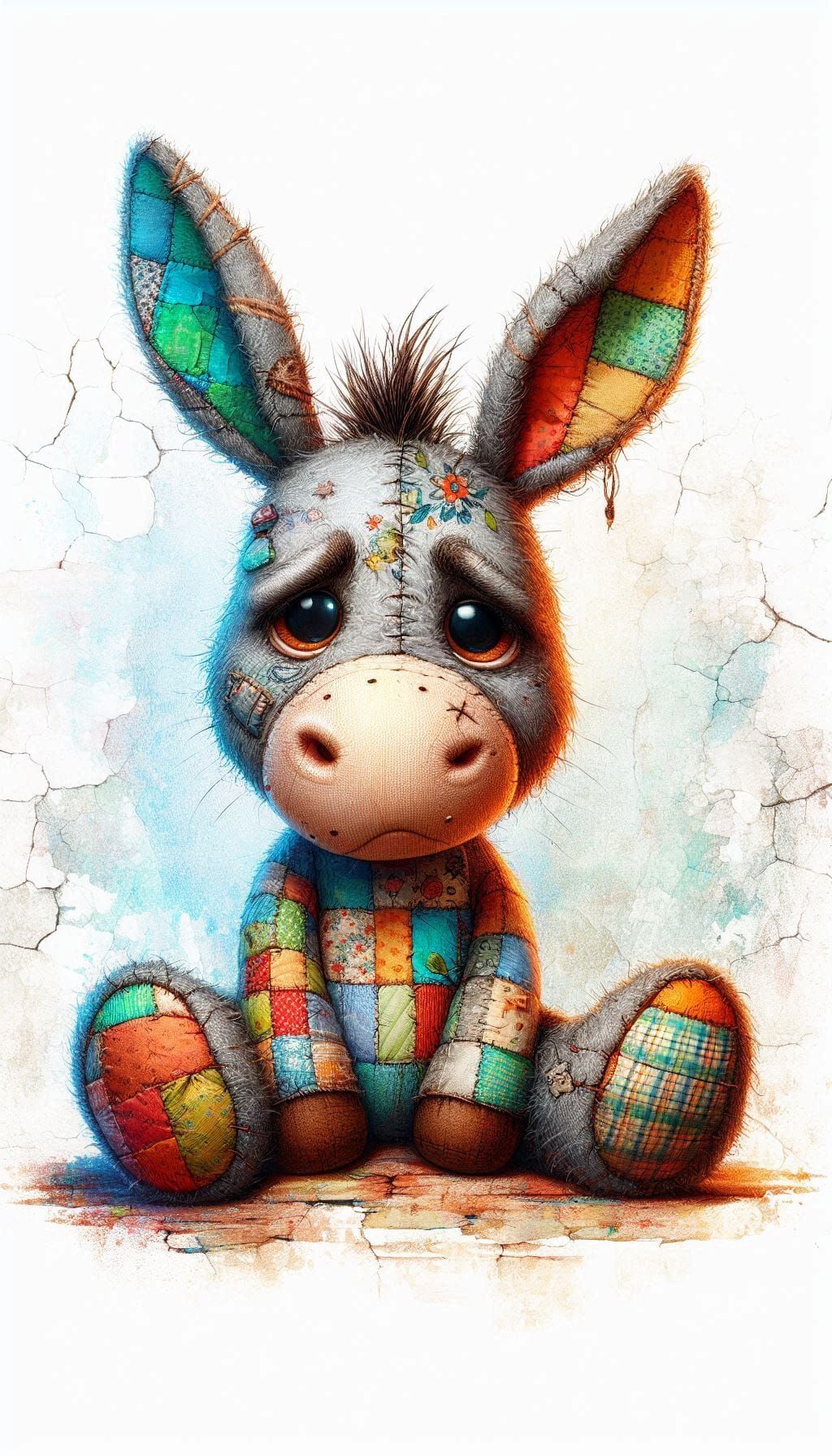 Dusty, with his frayed ears and faded smile, felt a twinge of loneliness...