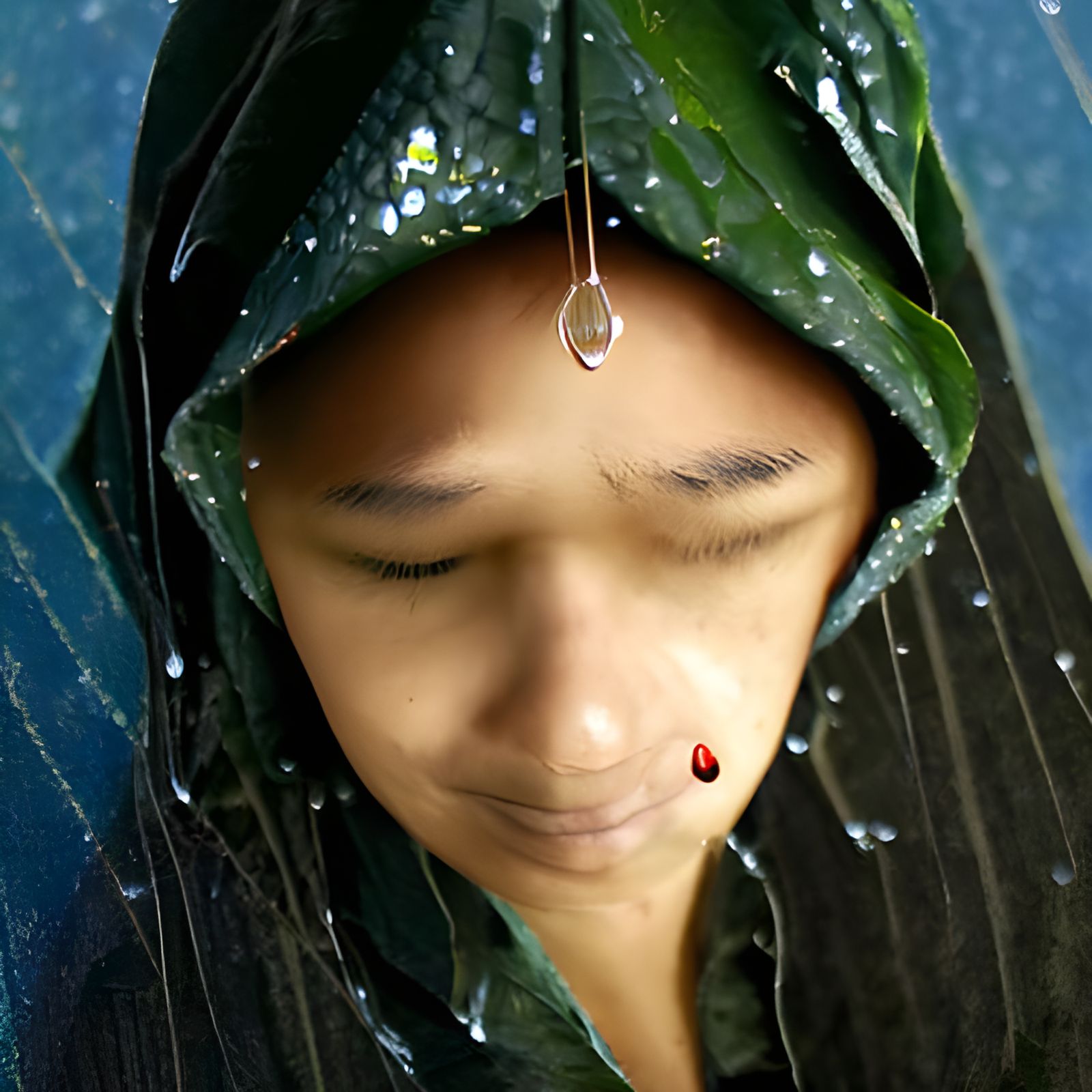 A single drop of rain 3