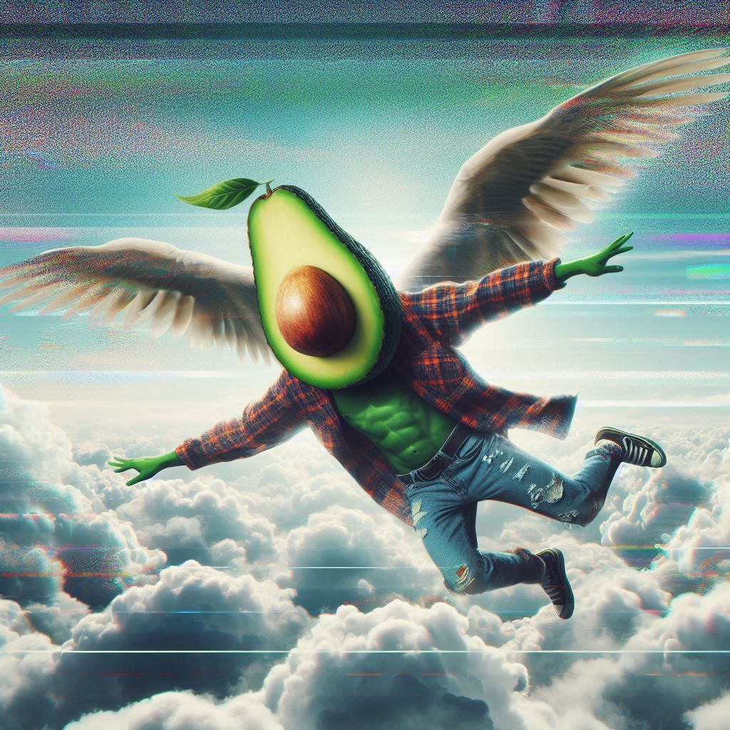 Is It A Bird? Is It A Plane? No! It's... Avocado Man?