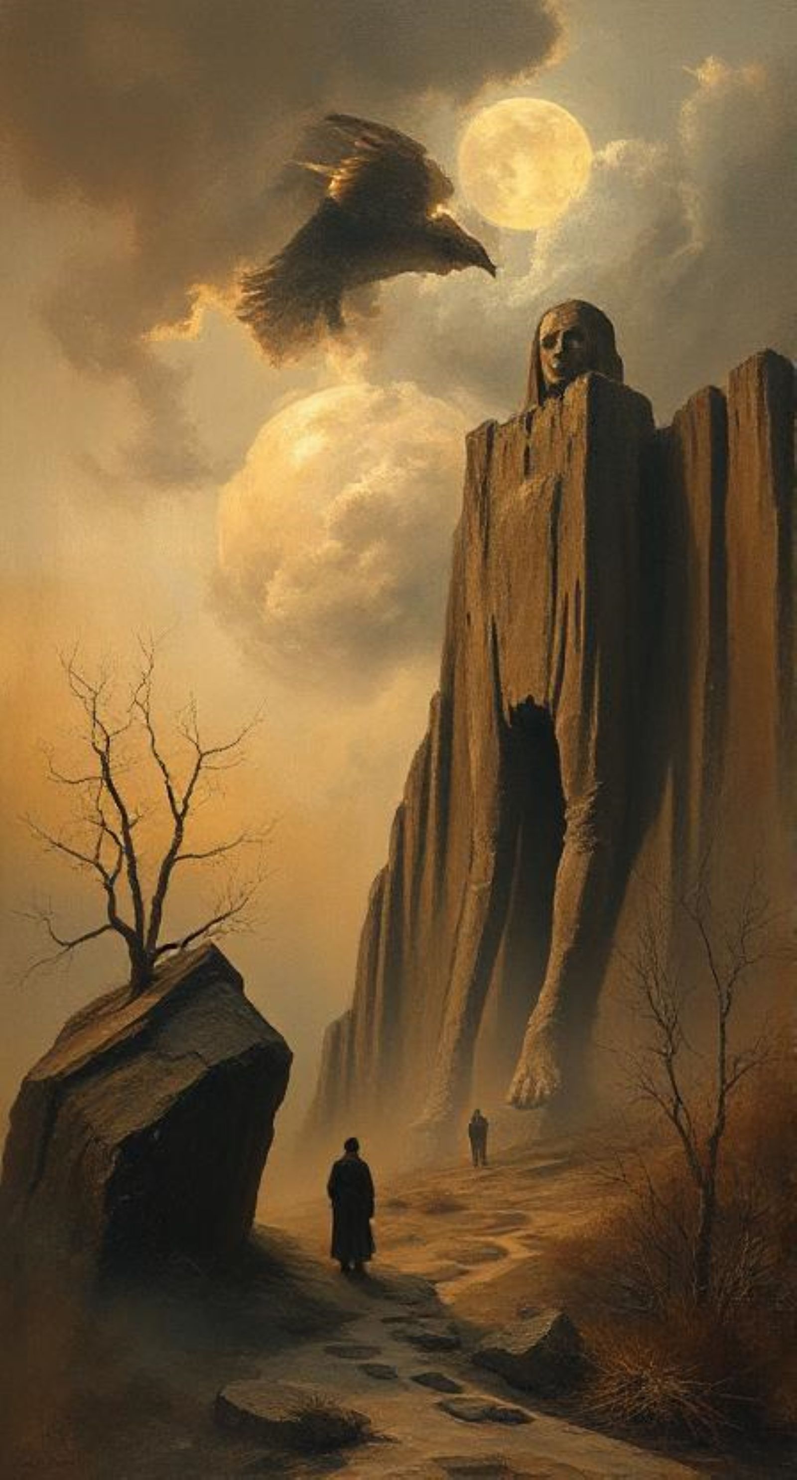 Howard Pyle + Vilhelm Hammershøi + Symbolist atmosphere