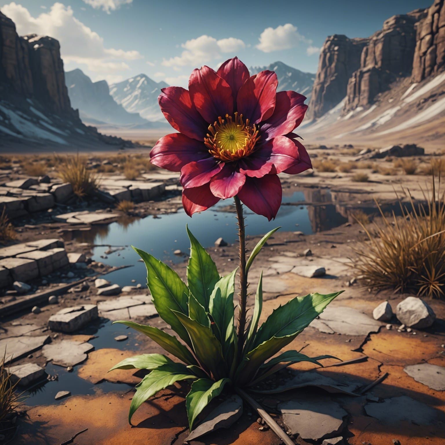 Desert flower