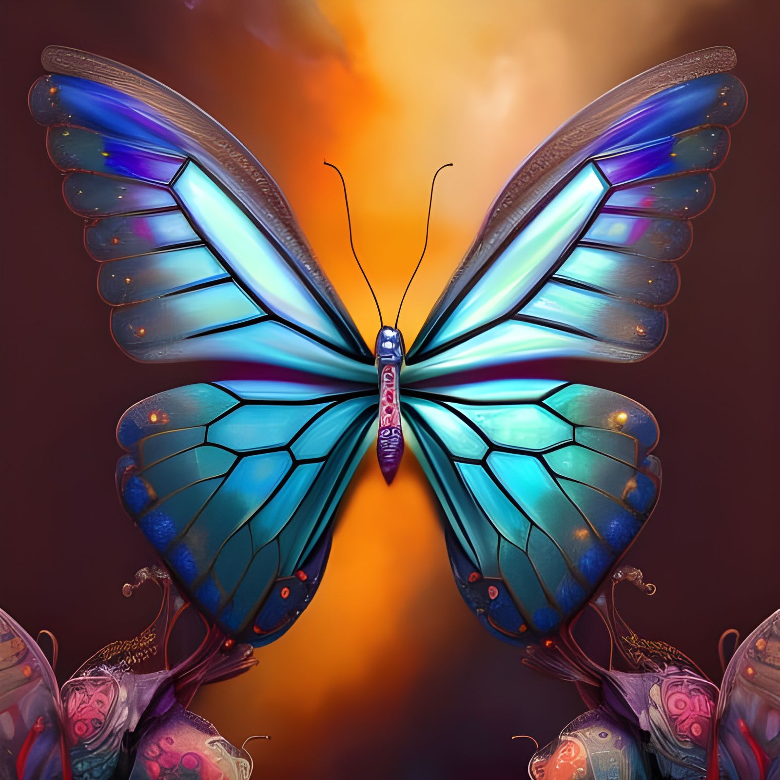 Butterfly - AI Generated Artwork - NightCafe Creator