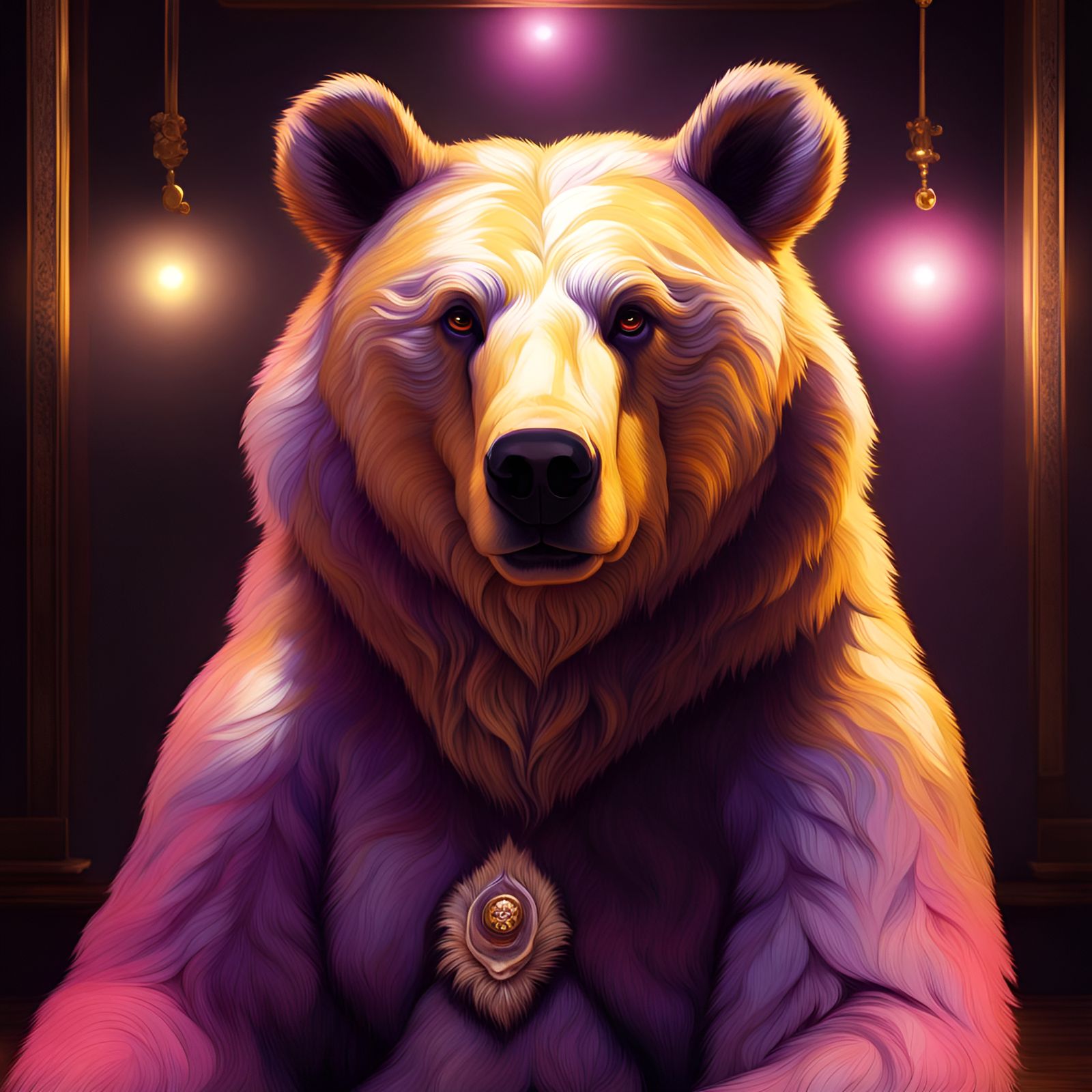 My Guardian Bear AI Generated Artwork NightCafe Creator