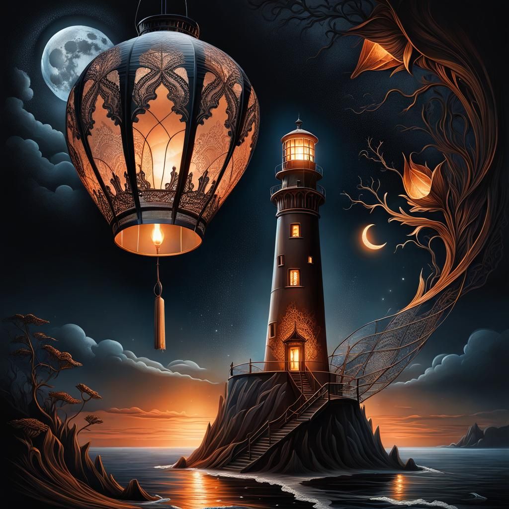 The Skylantern  by @Naripan