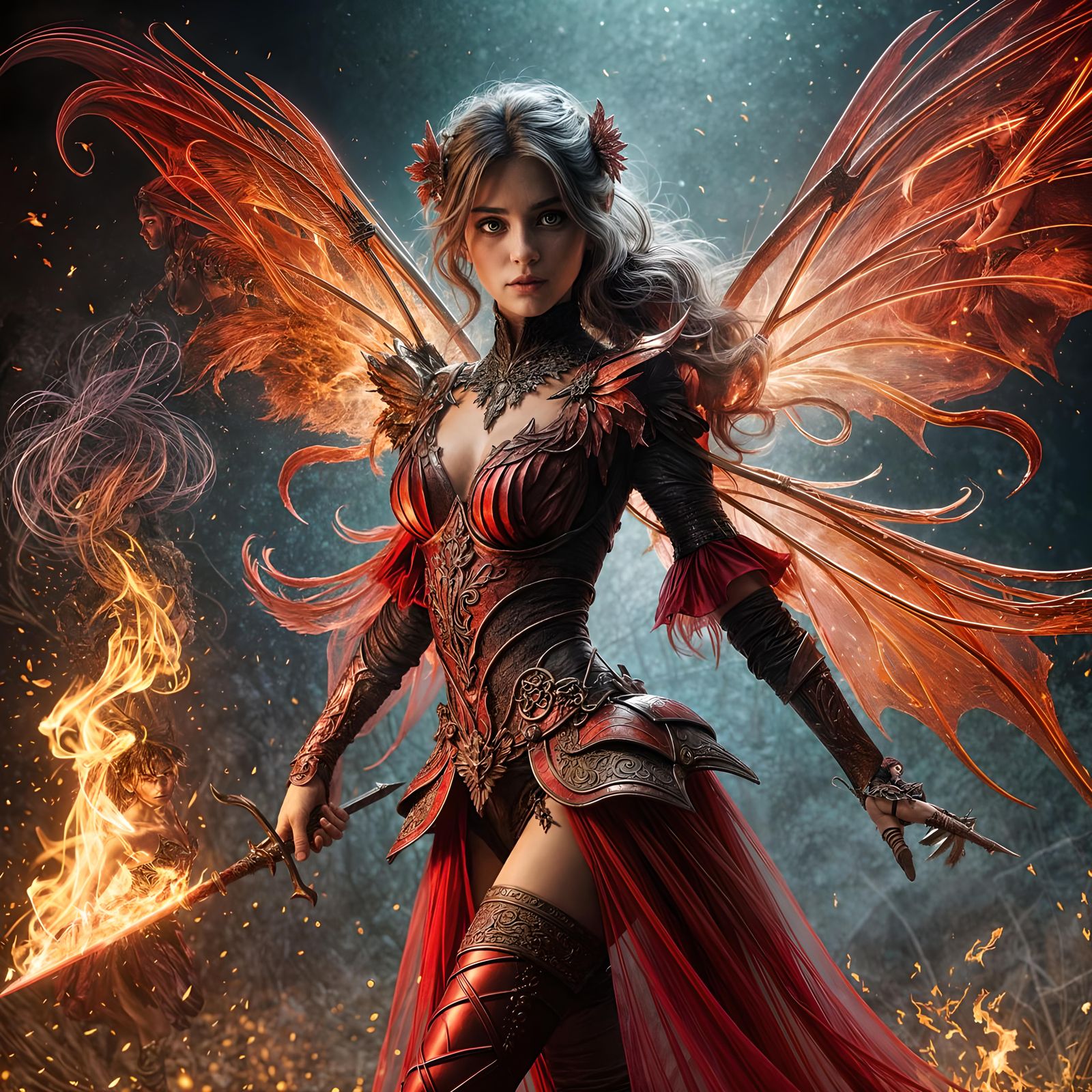 Fire fairy