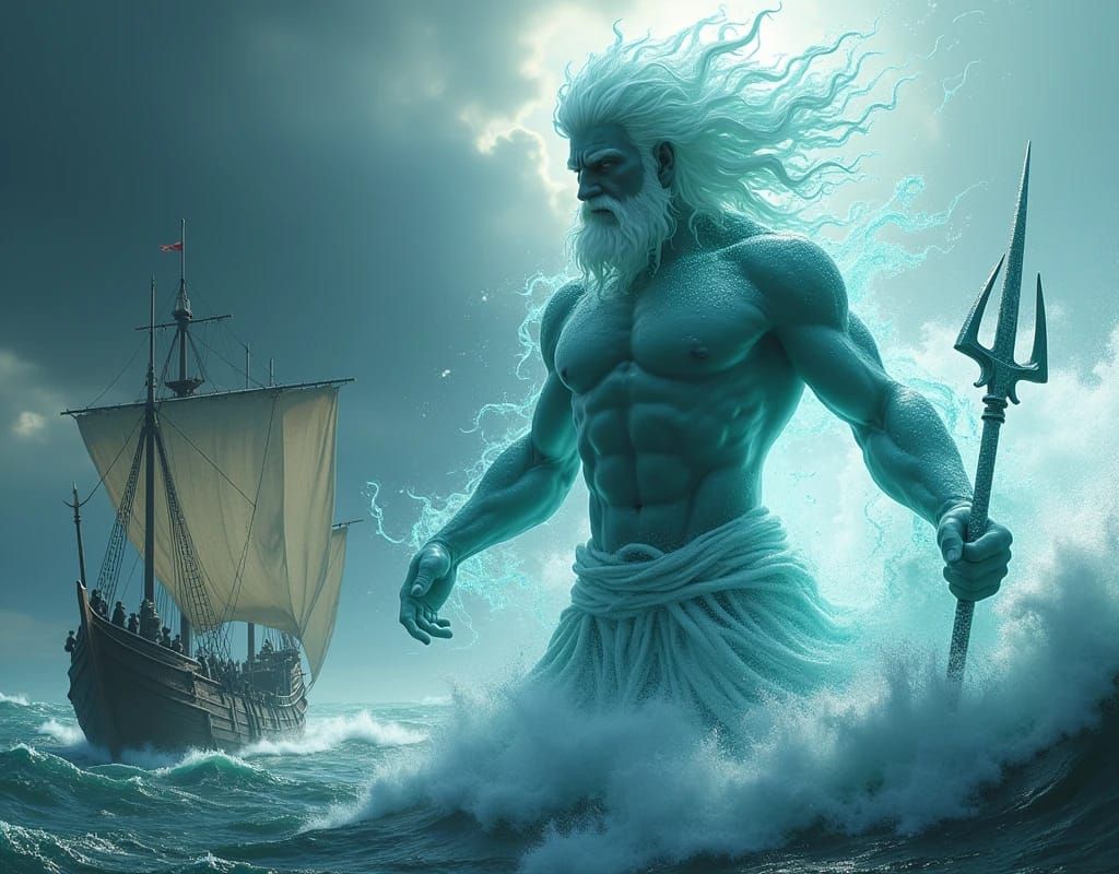 Angry Poseidon