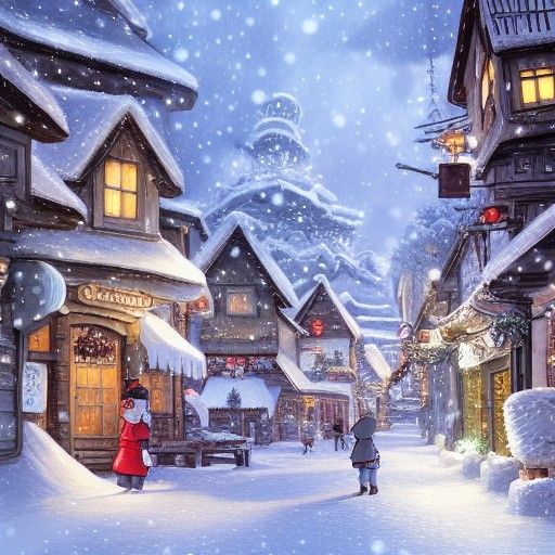 "Christmas in the village"