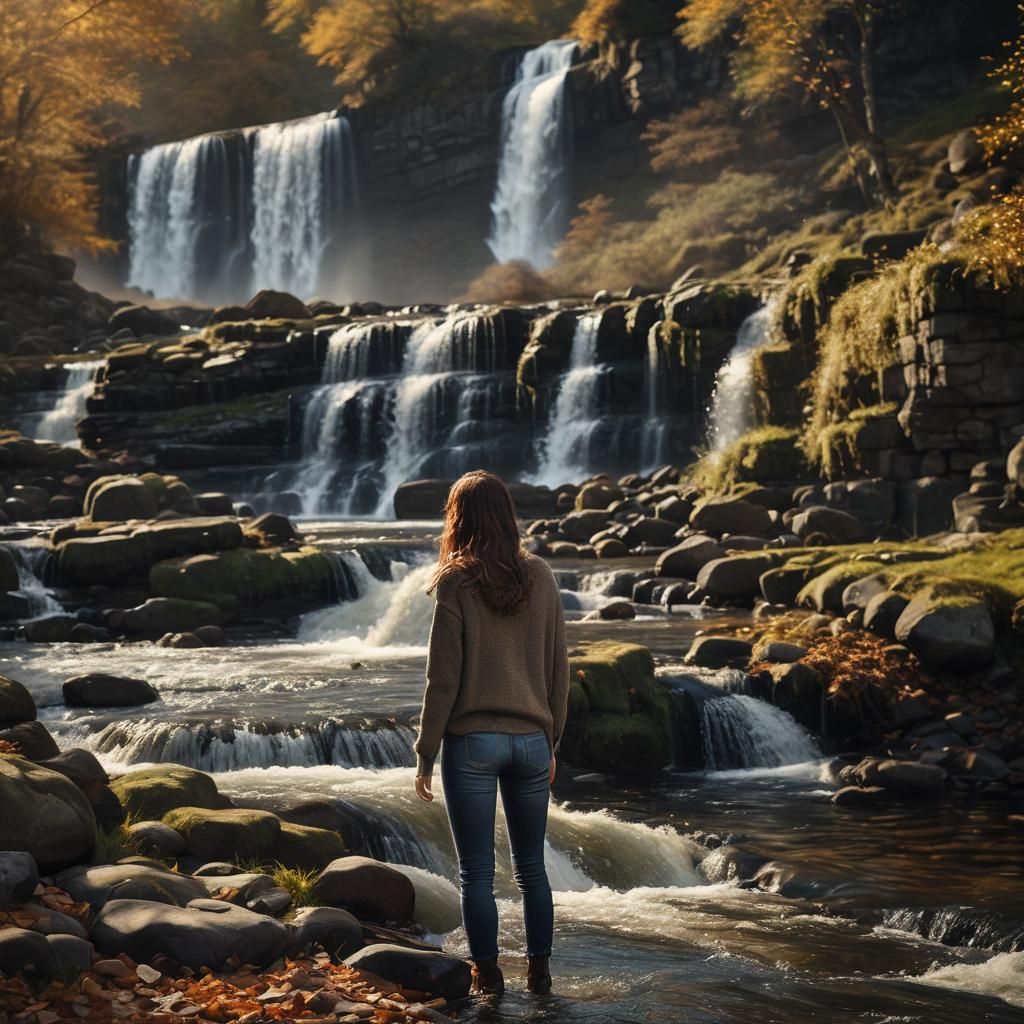 Finding the falls (image story in the description)