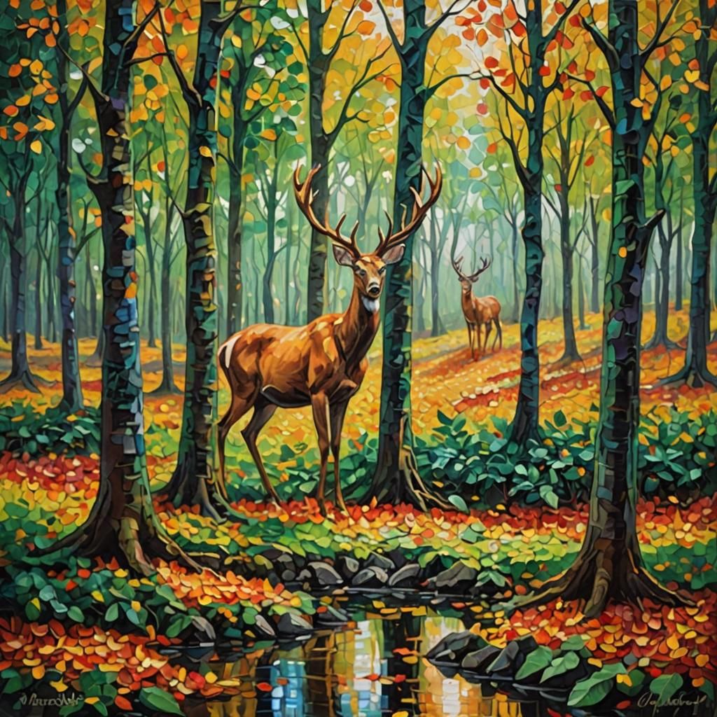 Autumn Forest 240811A  by @MagisterLudorum