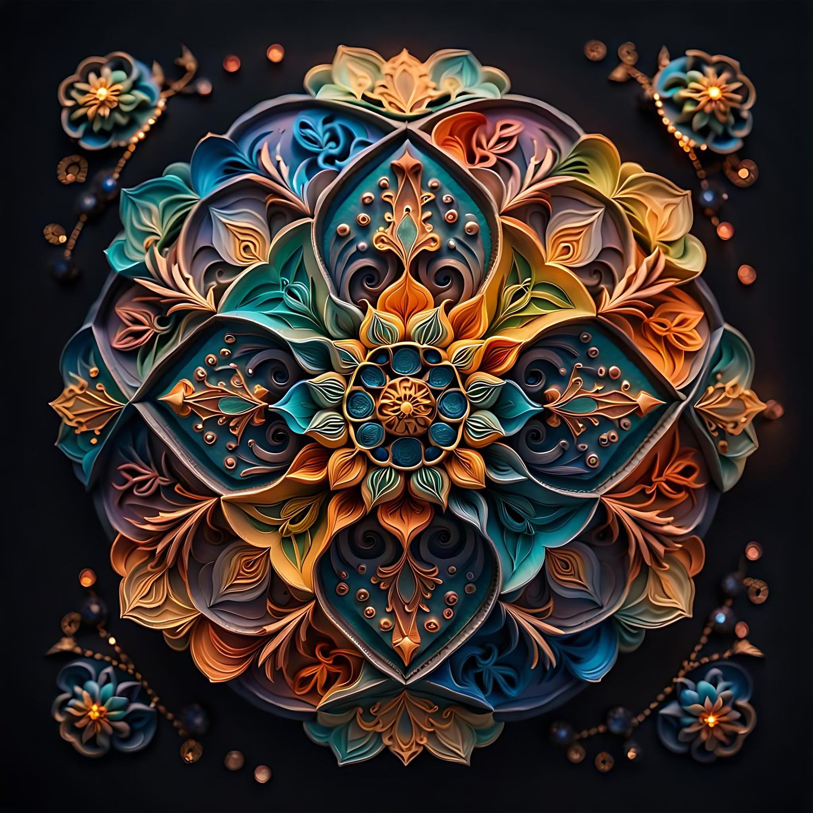 Decorative mandala
