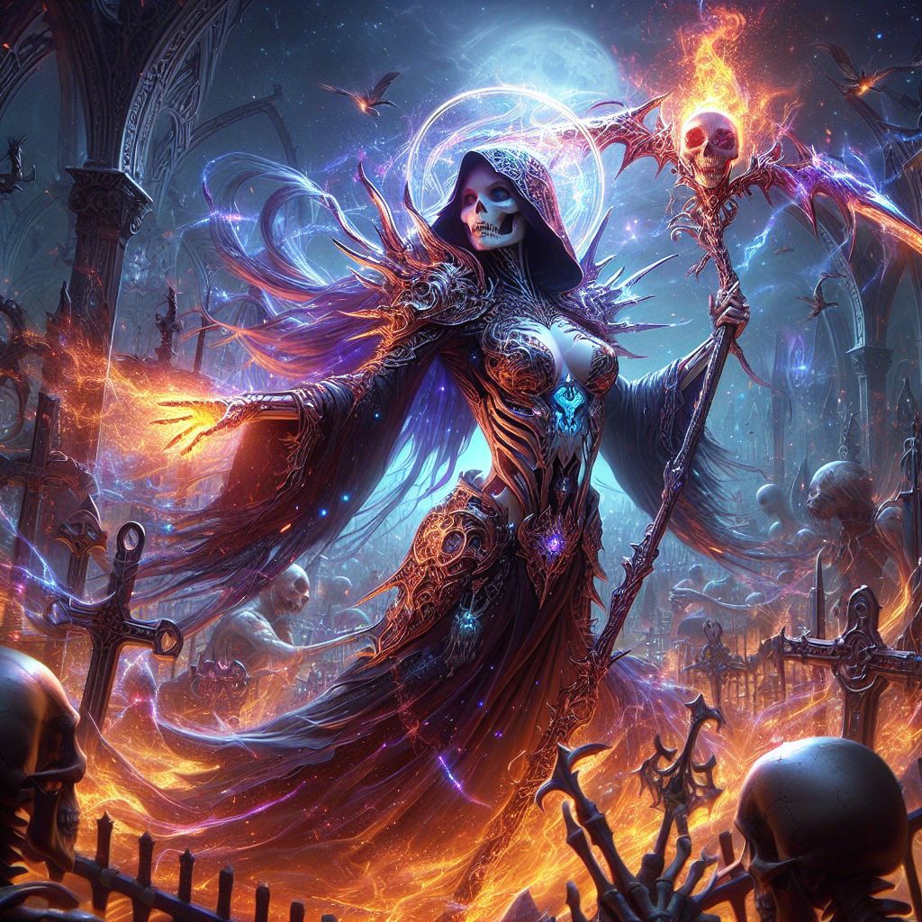 Summoner of the Dead - AI Generated Artwork - NightCafe Creator