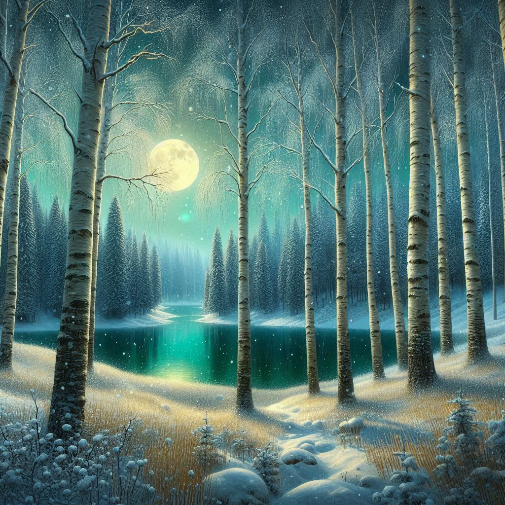 An imaginary Lithuanian landscape (E)