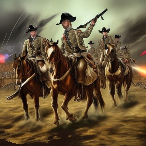 All of a sudden the  general gives a grave order and the pha...