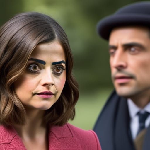 Jenna Coleman Clara Oswald Doctor Who Insanely HyperRealisti...